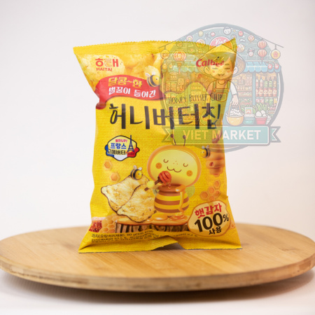 Haitai Calbee Lupienky s príchuťou  medového masla 60g